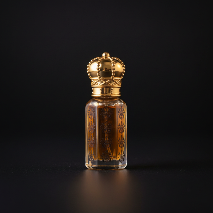 Kiswah Royal Oud & White Musk Oil – front view