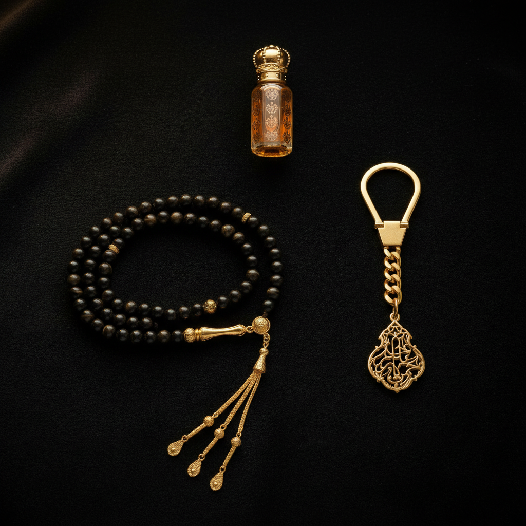 Kiswah Heritage Gift Set – flat lay